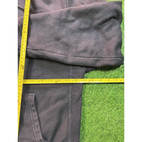 Champion Reverse Weave Navy Blue Heavyweight Hoodie Sweatshirt Mens Sz LG - Picture 4 of 5